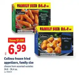 Lidl Culinea frozen fried appetizers, family size offer