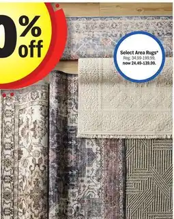 Meijer Select Area Rugs offer