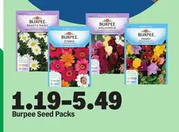 Meijer Burpee Seed Packs offer