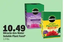 Meijer Miracle-Gro Water Soluble Plant Food offer