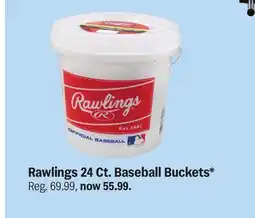 Meijer Rawlings 24 Ct. Baseball Buckets offer