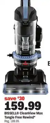 Meijer BISSELL CleanView Max Tangle Free Rewind offer