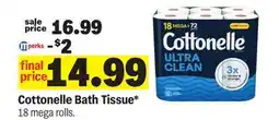 Meijer Cottonelle Bath Tissue offer