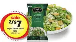Meijer Taylor Farms Salad Kits offer
