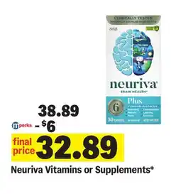 Meijer Neuriva Vitamins or Supplements offer