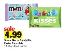 Meijer Snack Size or Candy Dish Easter Chocolate offer