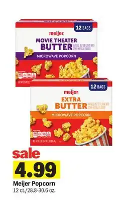 Meijer Meijer Popcorn offer