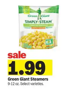 Meijer Green Giant Steamers offer
