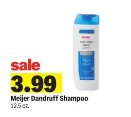 Meijer Meijer Dandruff Shampoo offer