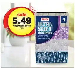 Meijer Meijer Facial Tissue offer