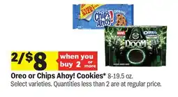Meijer Oreo or Chips Ahoy! Cookies offer