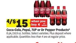 Meijer Coca-Cola, Pepsi, 7UP or Dr Pepper Products offer