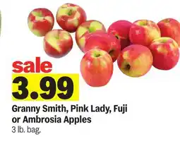 Meijer Granny Smith, Pink Lady, Fuji or Ambrosia Apples offer