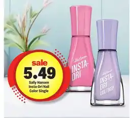 Meijer Sally Hansen Insta-Dri Nail Color Single offer