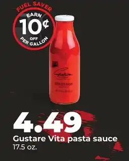 Hy-Vee Gustare Vita pasta sauce offer
