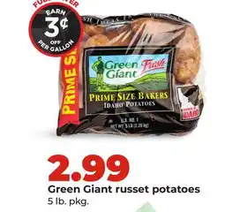 Hy-Vee Green Giant russet potatoes offer