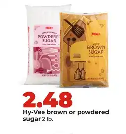 Hy-Vee Hy-Vee brown or powdered sugar offer