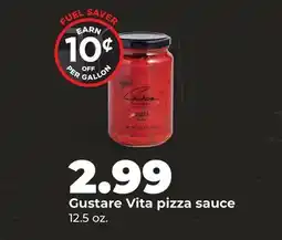 Hy-Vee Gustare Vita pizza sauce offer