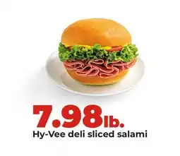 Hy-Vee Hy-Vee deli sliced salami offer
