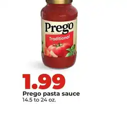 Hy-Vee Prego pasta sauce offer