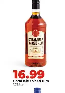 Hy-Vee Coral Isle spiced rum offer