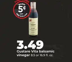 Hy-Vee Gustare Vita balsamic vinegar offer