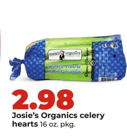 Hy-Vee Josie's Organics celery hearts offer