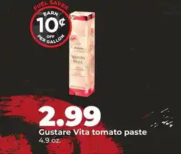 Hy-Vee Gustare Vita tomato paste offer