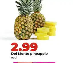 Hy-Vee Del Monte pineapple offer