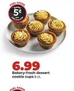 Hy-Vee Bakery-fresh dessert cookie cups offer