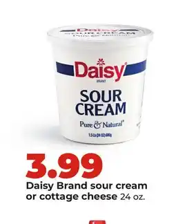 Hy-Vee Daisy Brand sour cream or cottage cheese offer