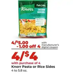 Hy-Vee Knorr Pasta or Rice Sides offer