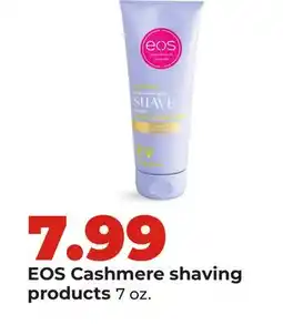 Hy-Vee EOS Cashmere shaving products offer