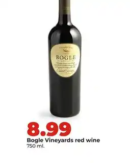 Hy-Vee Bogle Vineyards red wine offer