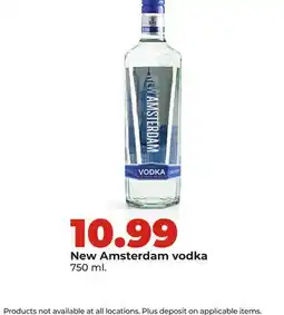 Hy-Vee New Amsterdam vodka offer