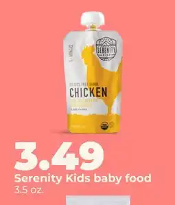 Hy-Vee Serenity Kids baby food offer