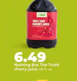 Hy-Vee Nothing But The Truth cherry juice offer