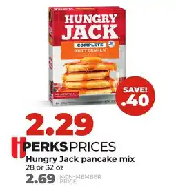 Hy-Vee Hungry Jack pancake mix offer