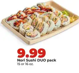 Hy-Vee Nori Sushi DUO pack offer