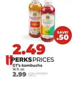 Hy-Vee GT's kombucha offer