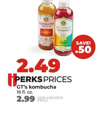 Hy-Vee GT's kombucha offer
