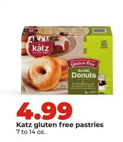 Hy-Vee Katz gluten free pastries offer