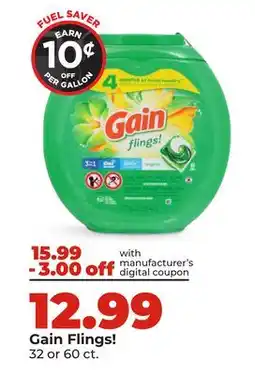Hy-Vee Gain Flings! offer