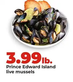 Hy-Vee Prince Edward Island live mussels offer