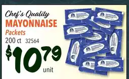 Restaurant Depot Chef's Quality MAYONNAISE Packets offer
