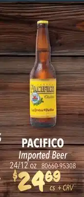 Restaurant Depot PACIFICO Imported Beer offer