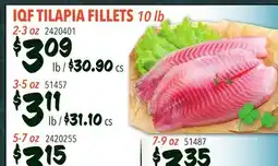 Restaurant Depot IQF TILAPIA FILLETS offer