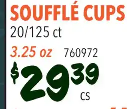 Restaurant Depot SOUFFLÉ CUPS offer