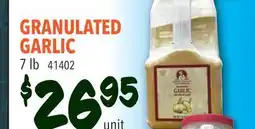 Restaurant Depot GRANULATED GARLIC offer