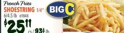 Restaurant Depot French Fries SHOESTRING 1/4 offer